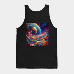 Waves in the galaxy Tank Top